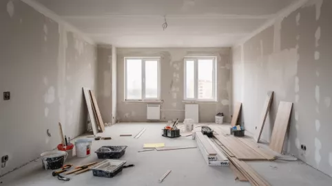 cena wykończenia mieszkania za m2 2025 robocizna