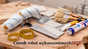 Cennik robót wykończeniowych 2025