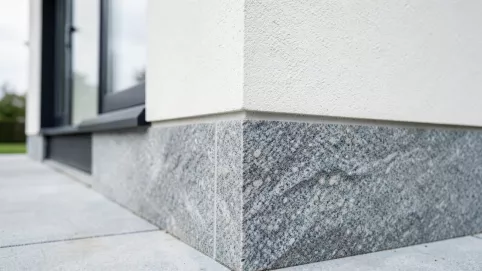 wykończenie cokołu elewacji