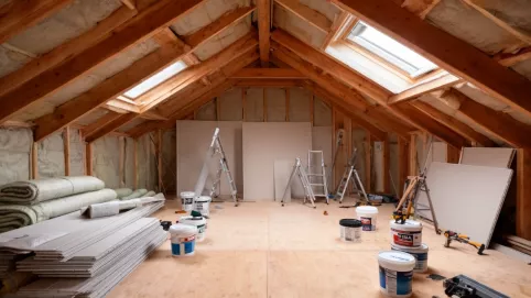 wykończenie poddasza cena za m2 robocizna