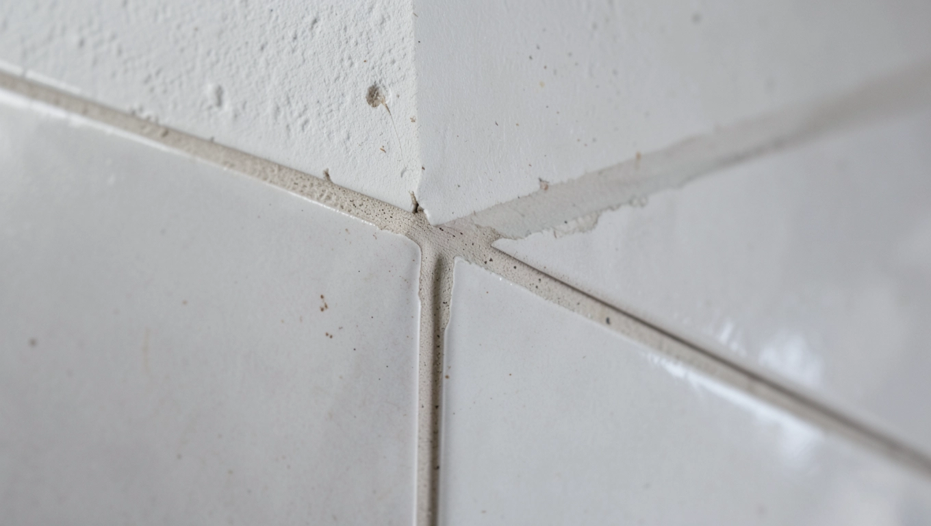 Wykończenie płytek przy ścianie